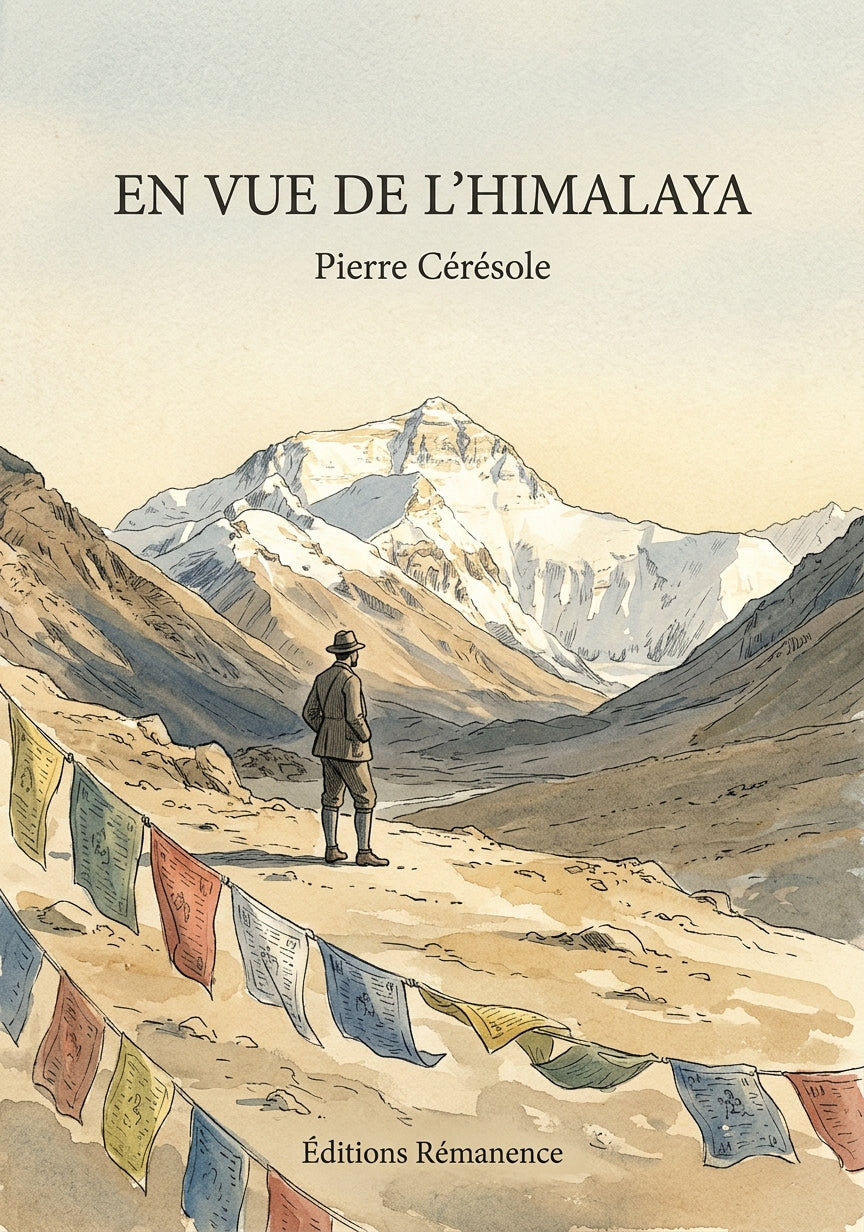 Livre En vue de l’Himalaya par Pierre Cérésole - Couverture - Editions Remanence