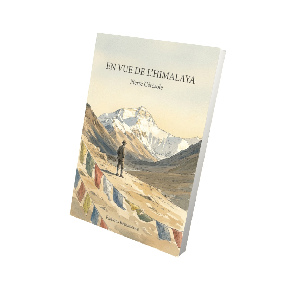 Livre En vue de l’Himalaya par Pierre Cérésole - Vue 3D - Editions Remanence