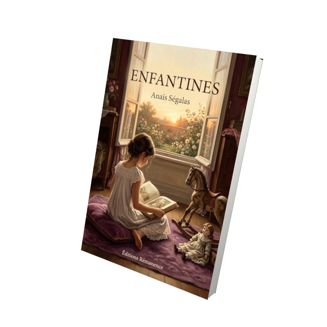 Livre Enfantines par Anaïs Ségalas - Vue 3D - Editions Remanence