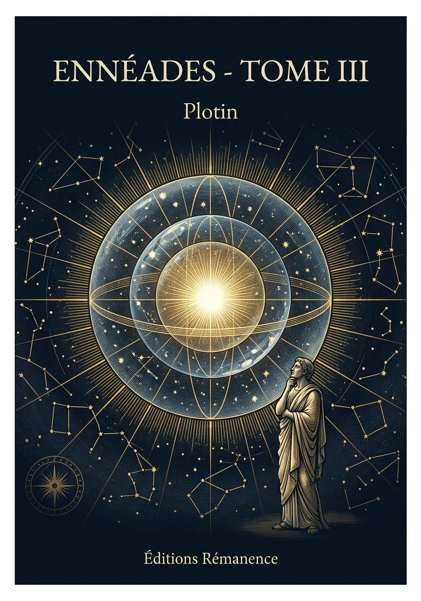 Livre Ennéades - Tome III par Plotin - Couverture - Editions Remanence