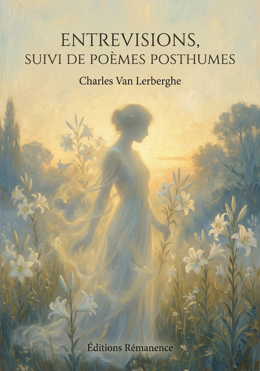 Livre Entrevisions, suivi de Poèmes posthumes par Charles Van Lerberghe - Couverture - Editions Remanence