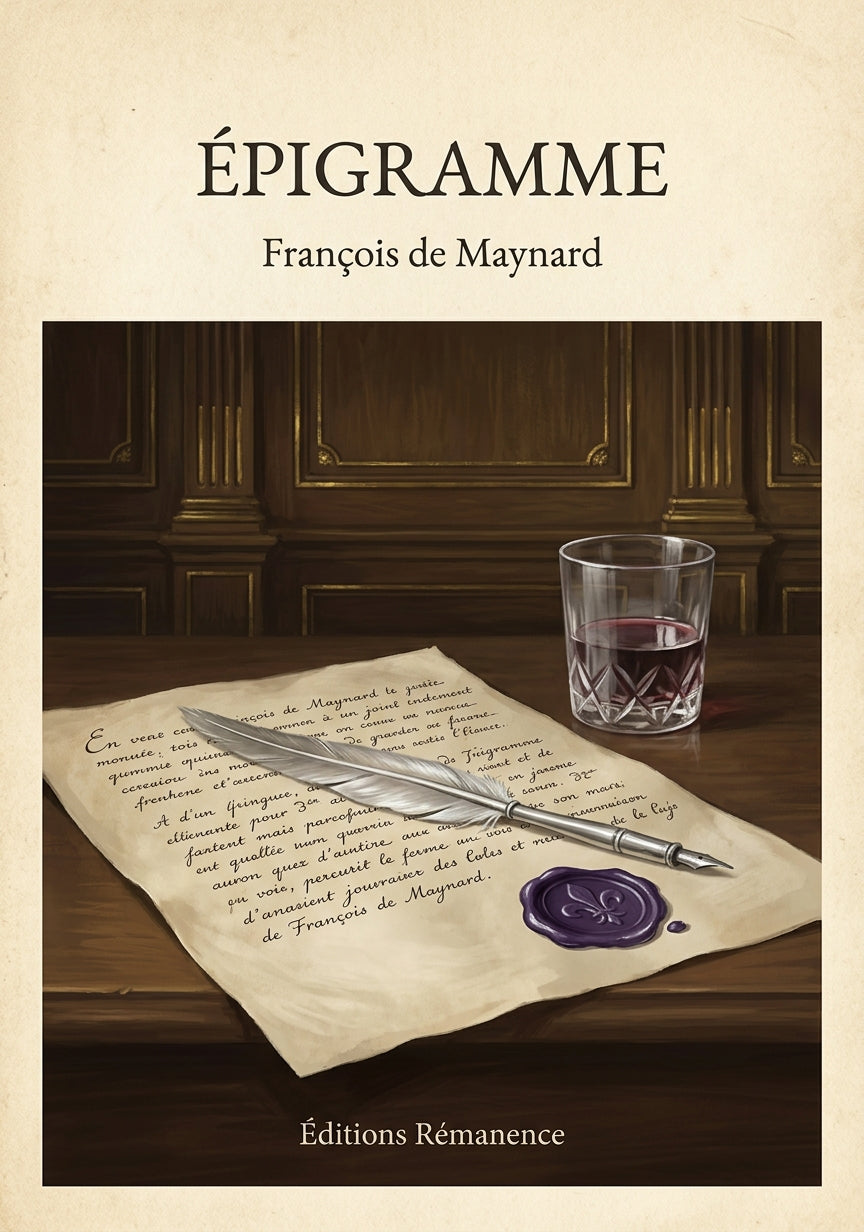Épigramme - François de Maynard (Couverture)