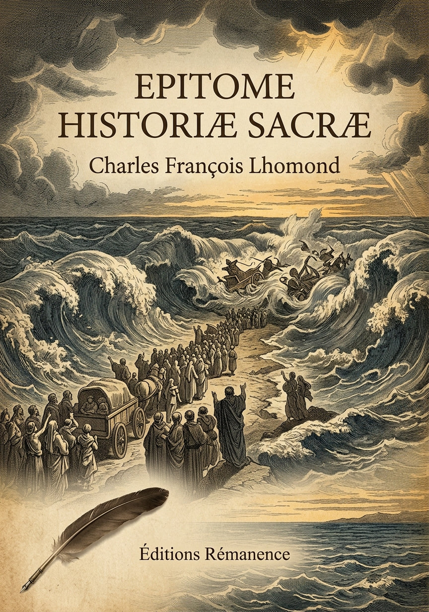 Livre Epitome historiæ sacræ par Charles François Lhomond - Couverture - Editions Remanence