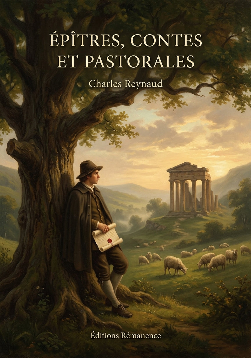 Livre Épîtres, Contes et Pastorales par Charles Reynaud - Couverture - Editions Remanence
