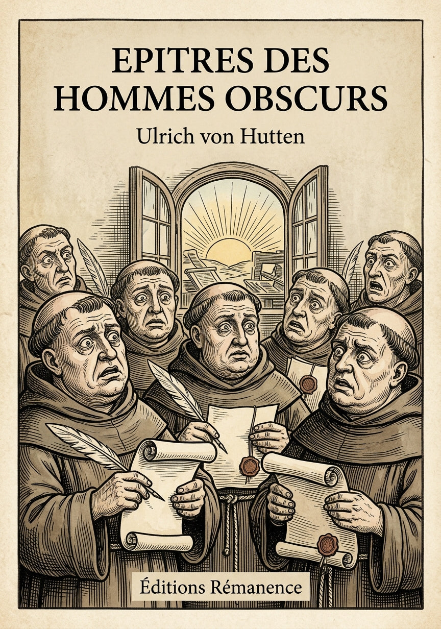 Epitres des hommes obscurs - Ulrich von Hutten (Couverture)