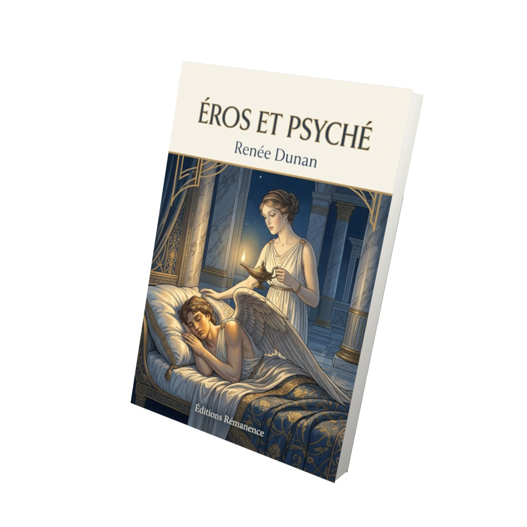 Livre Éros et Psyché par Albert Giraud - Vue 3D - Editions Remanence