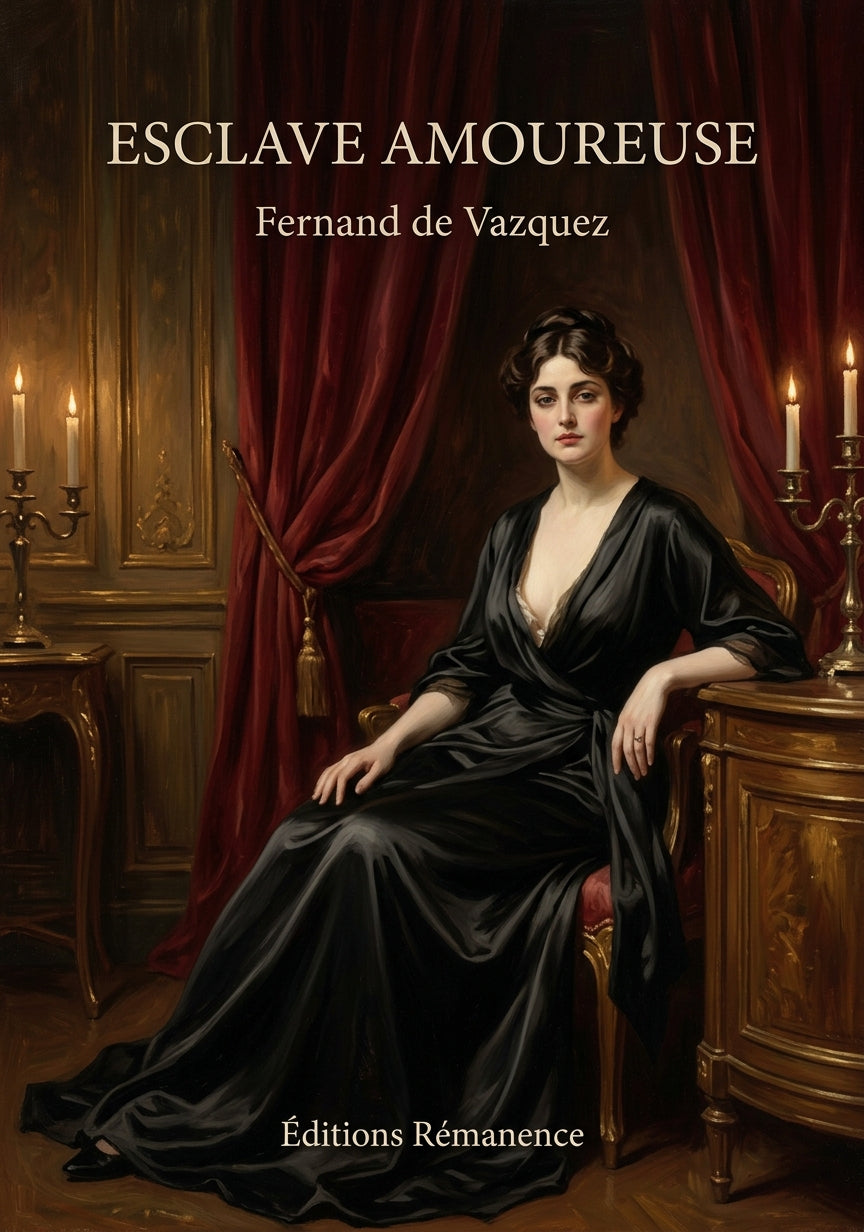 Livre Esclave amoureuse par Fernand de Vazquez - Couverture - Editions Remanence