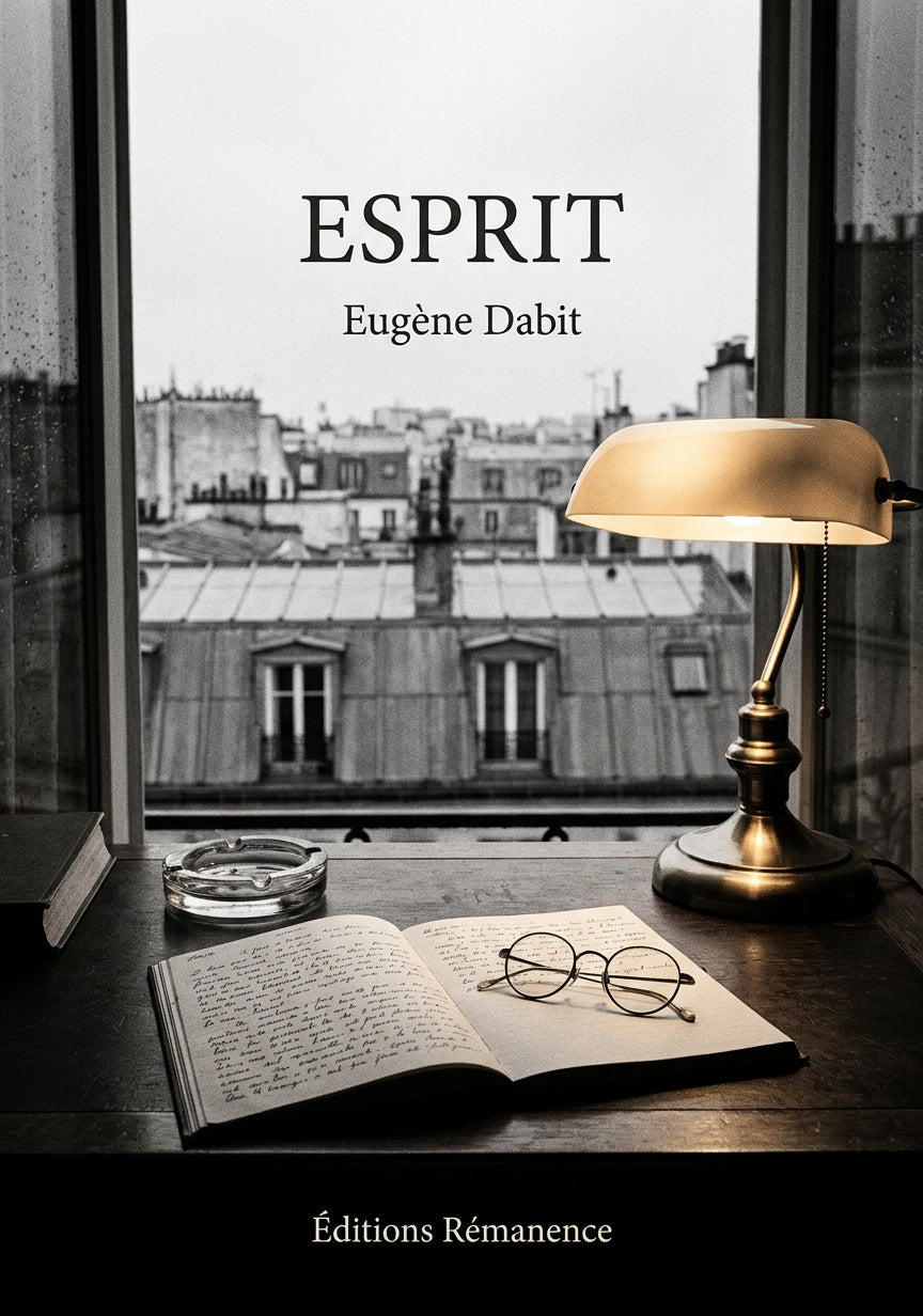 Livre Esprit par Eugène Dabit - Couverture - Editions Remanence