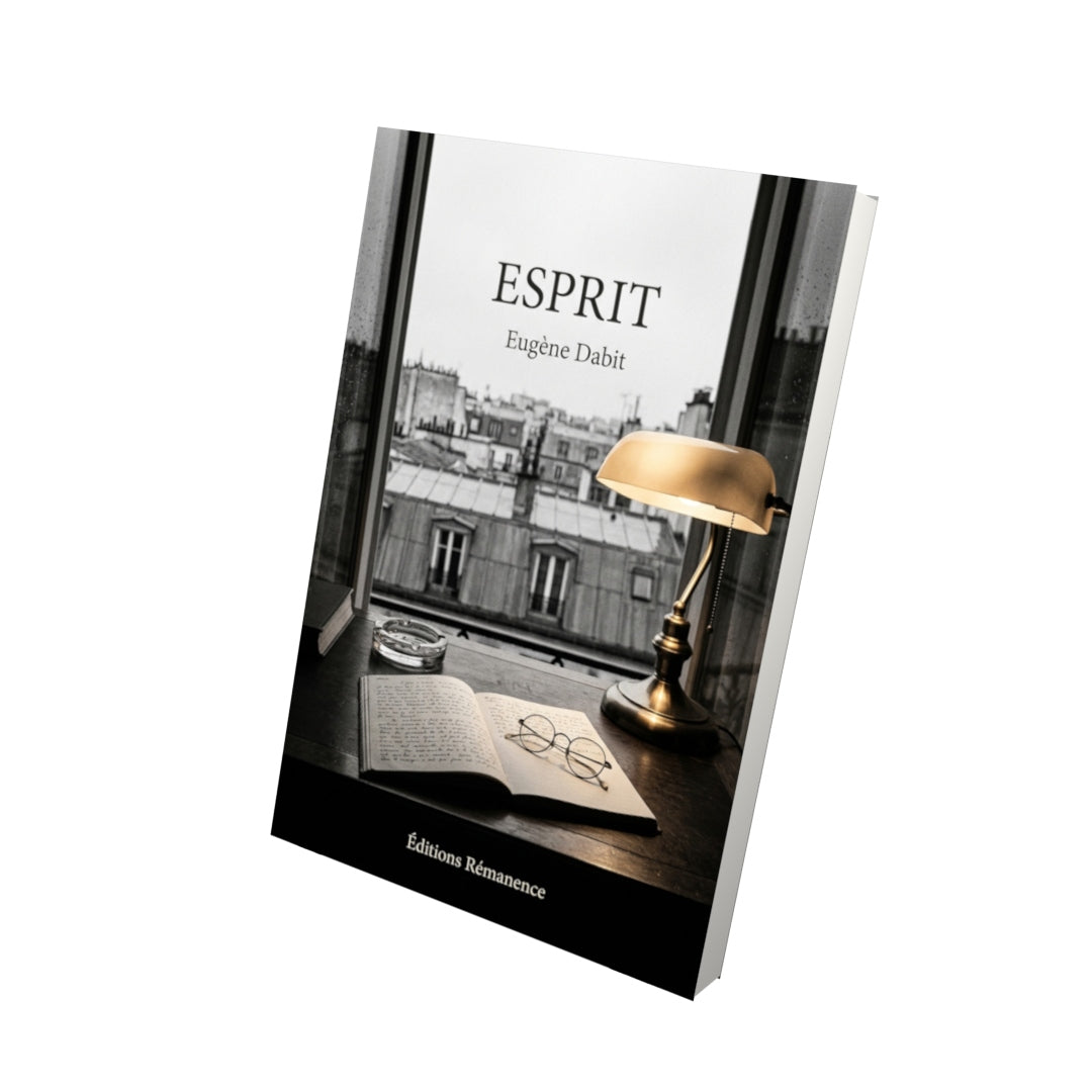 Livre Esprit par Eugène Dabit - Vue 3D - Editions Remanence