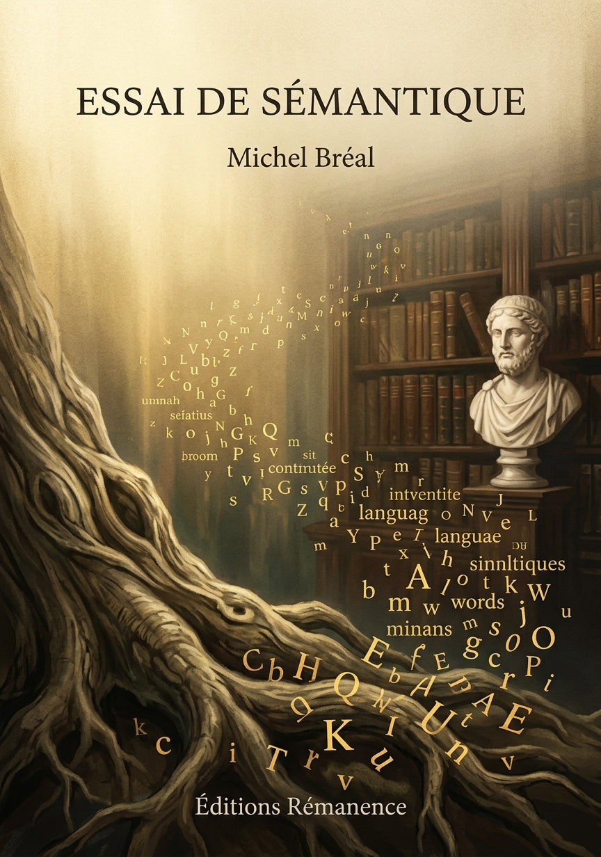 Livre Essai de Sémantique par Michel Bréal - Couverture - Editions Remanence