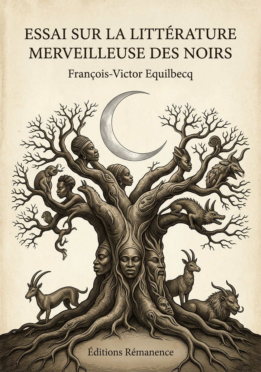 Essai sur la littérature merveilleuse des noirs - François-Victor Equilbecq (Couverture)