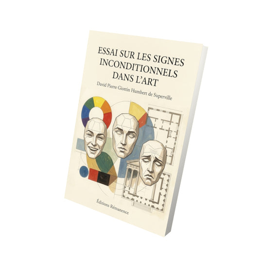 Livre Essai sur les signes inconditionnels dans l’art par David Pierre Giottin Humbert de Superville - Vue 3D - Editions Remanence
