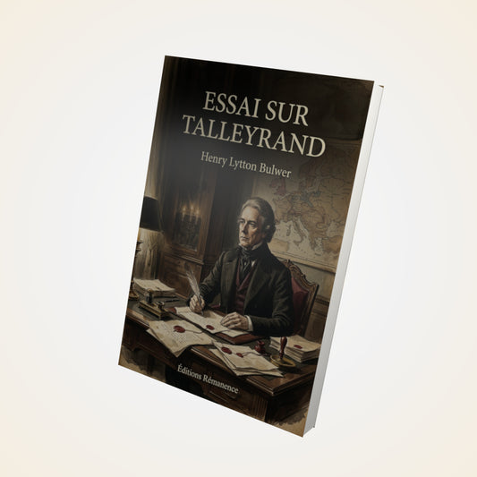 Livre Essai sur Talleyrand - Henry Lytton Bulwer - Couverture 3D