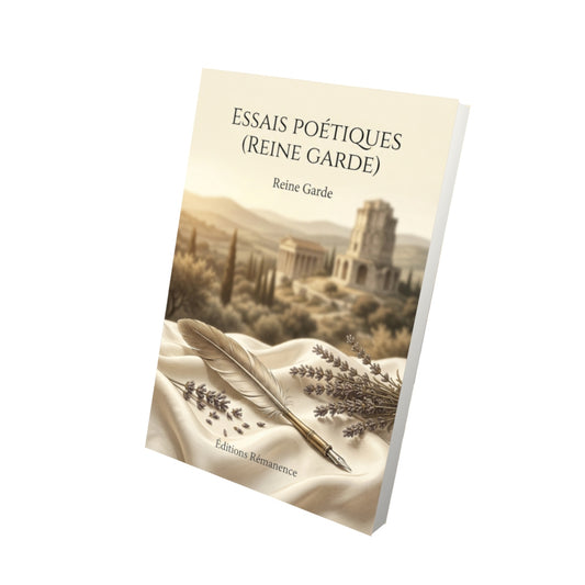 Livre Essais poétiques (Reine Garde) par Reine Garde - Vue 3D - Editions Remanence