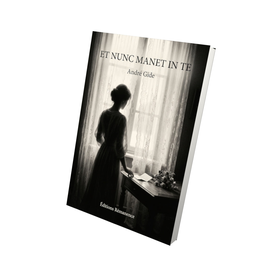 Livre Et nunc manet in te par André Gide - Vue 3D - Editions Remanence