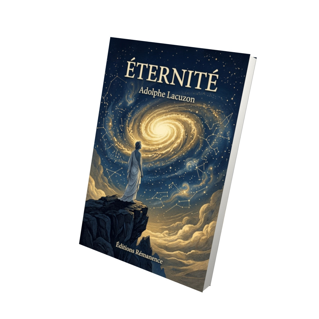 Livre Éternité par Adolphe Lacuzon - Vue 3D - Editions Remanence