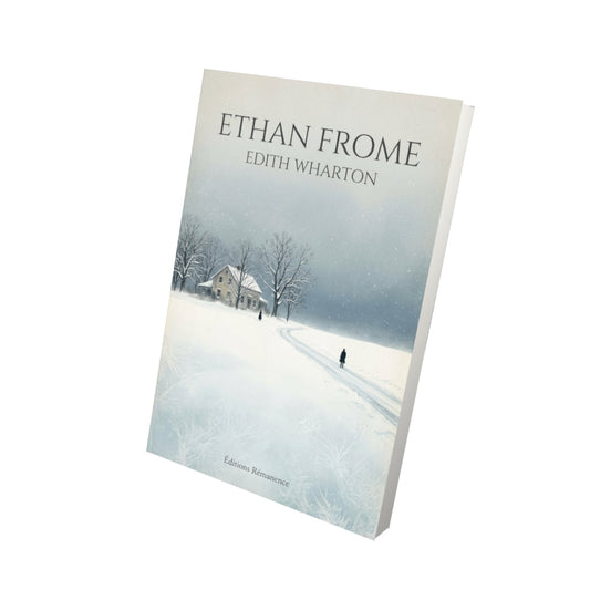 Livre Ethan Frome – Edith Wharton - Vue 3D - Editions Remanence