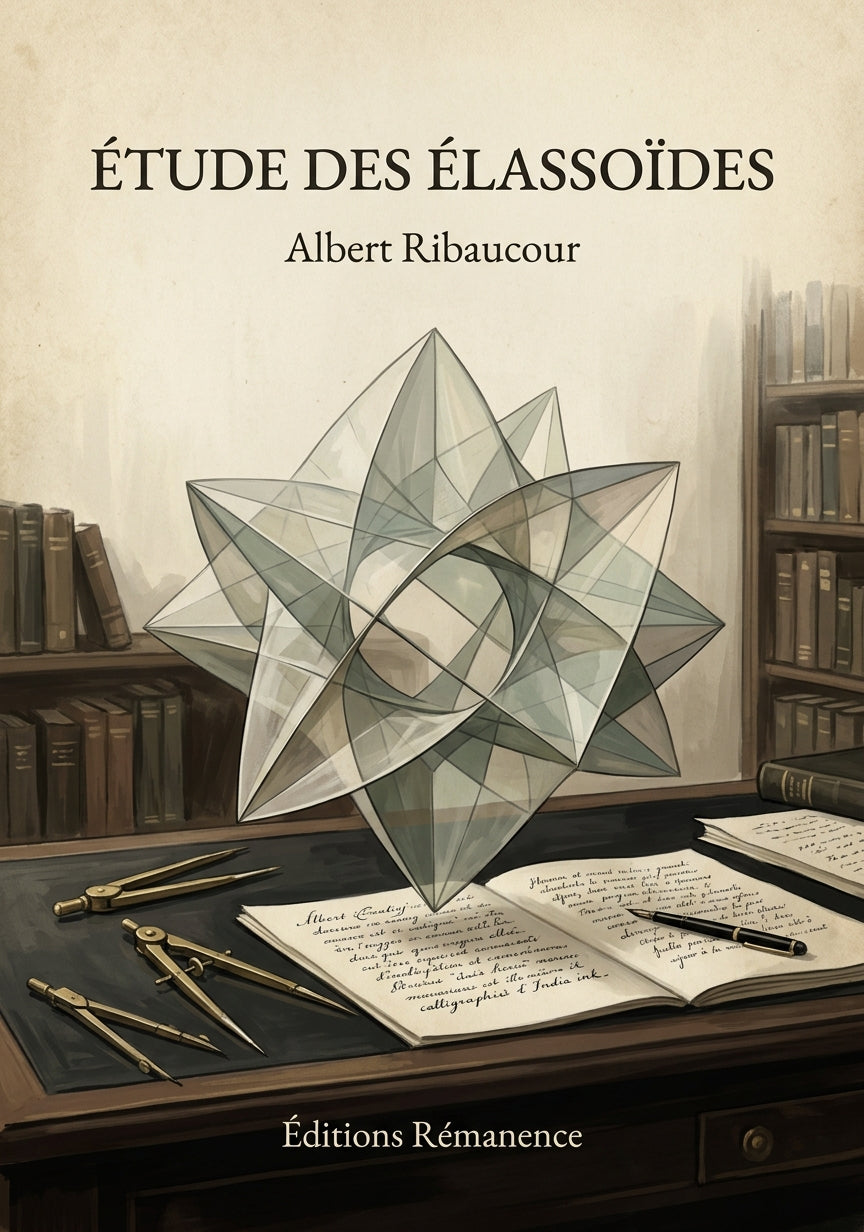 Étude des Élassoïdes - Albert Ribaucour (Couverture)