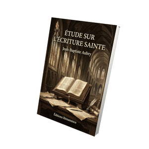 Étude sur l'Écriture Sainte - Jean-Baptiste Aubry