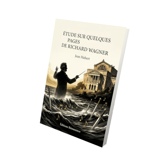 Livre Étude sur quelques pages de Richard Wagner par Jean Hubert - Vue 3D - Editions Remanence