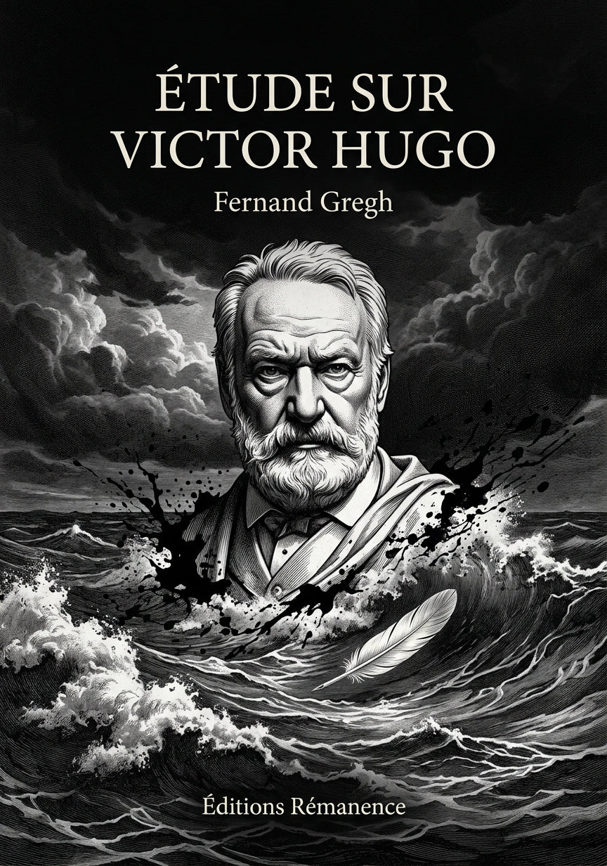 Livre Étude sur Victor Hugo par Fernand Gregh - Couverture - Editions Remanence