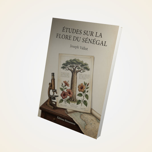 Livre Études sur la flore du Sénégal - Joseph Vallot - Couverture 3D