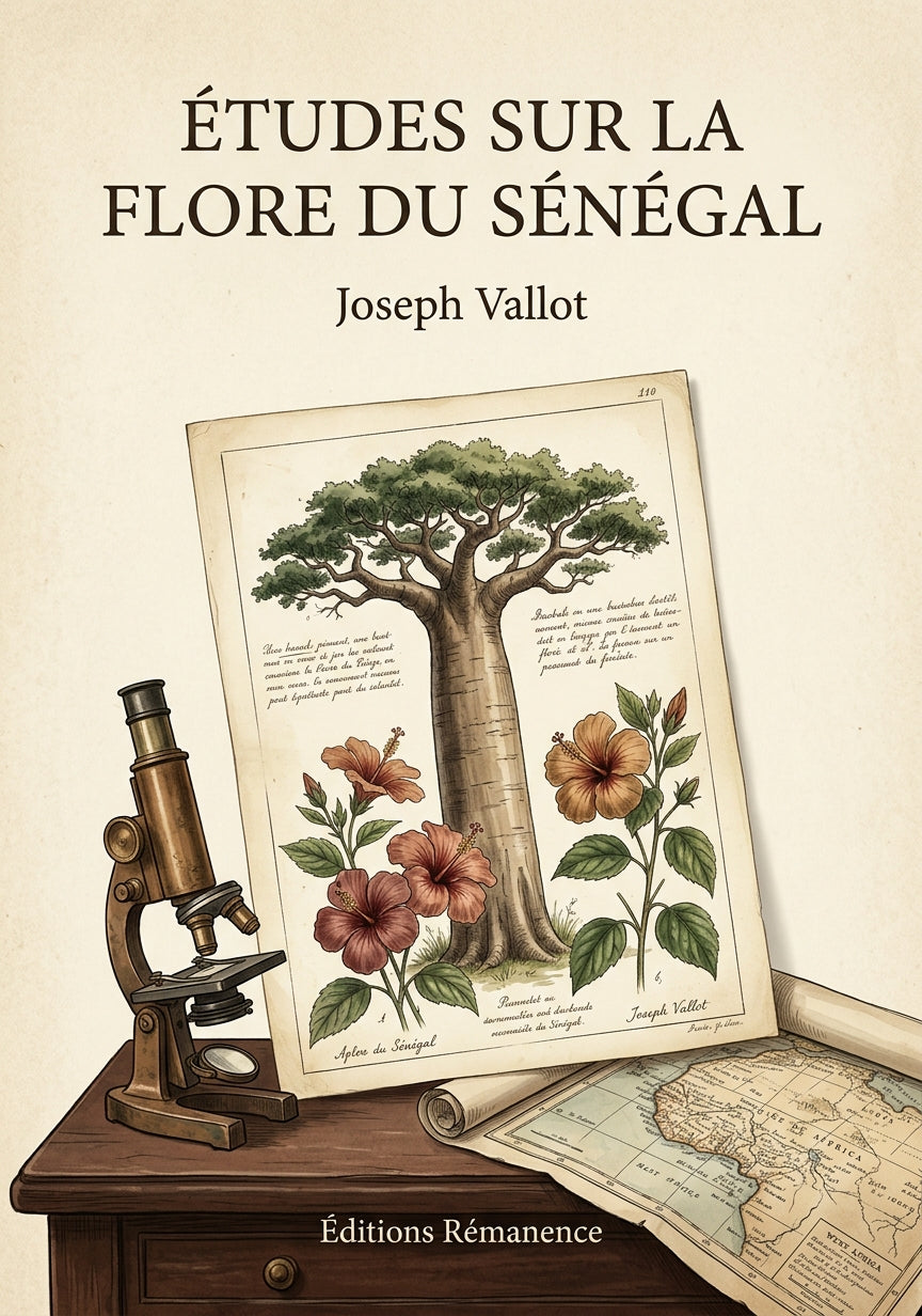 Études sur la flore du Sénégal - Joseph Vallot (Couverture)