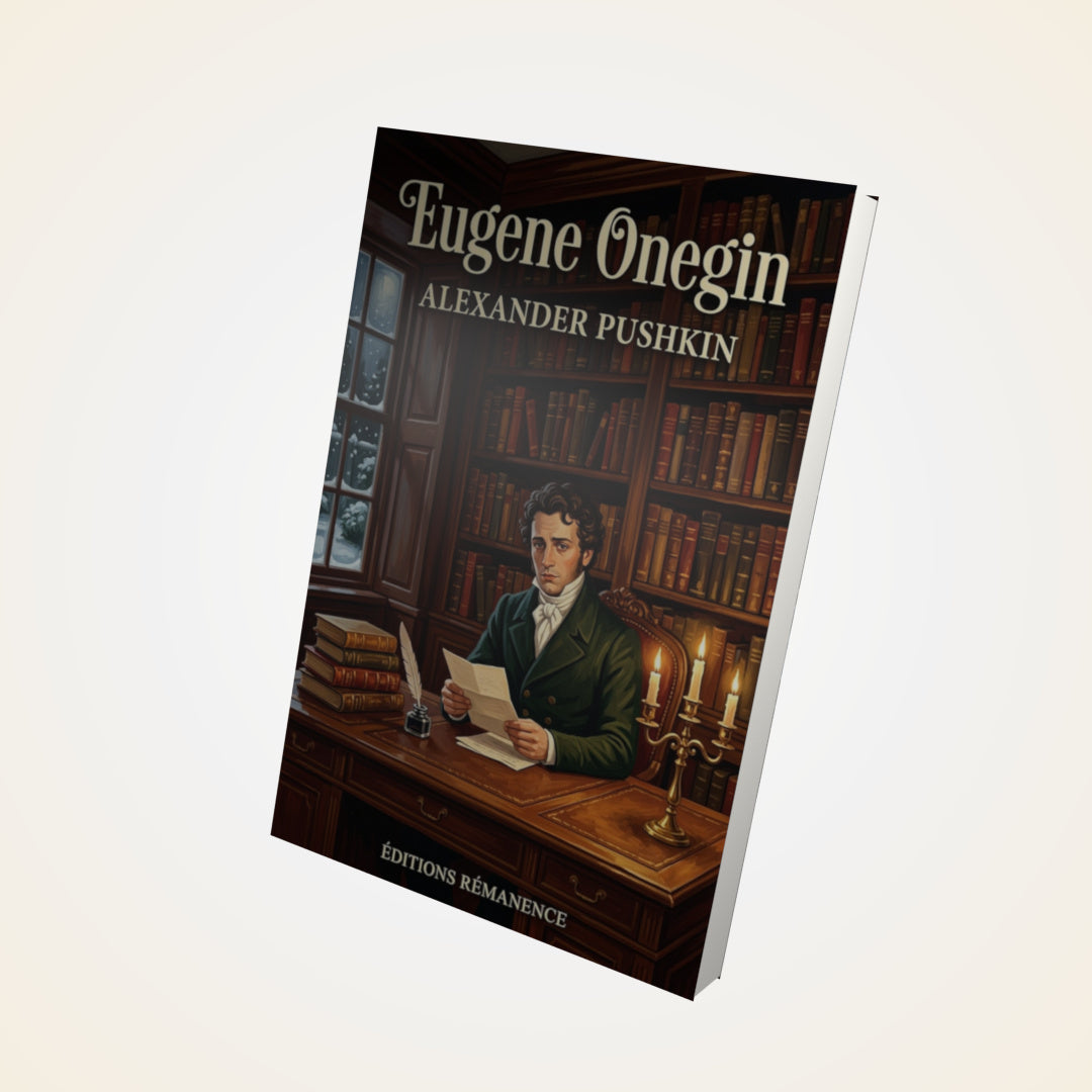 Livre Eugene Onegin – Alexander Pushkin - Couverture 3D