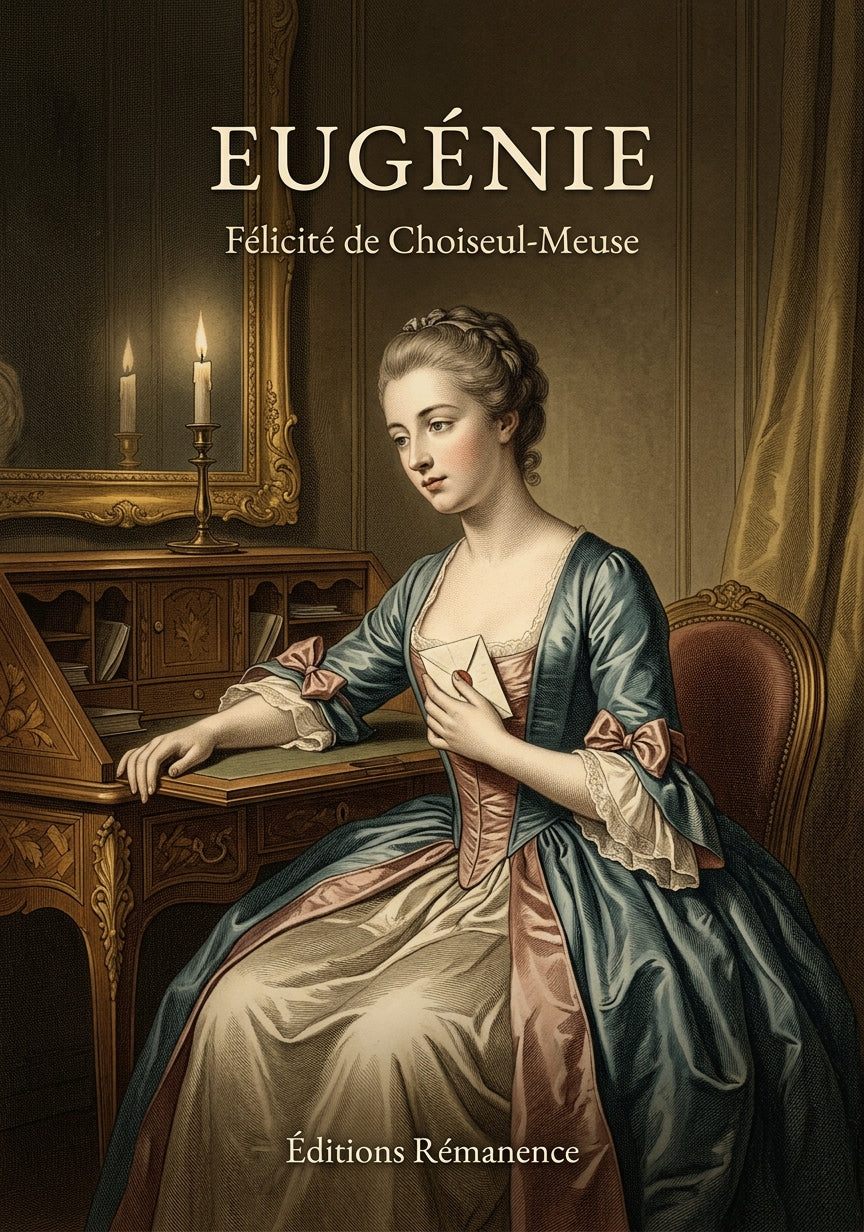 Livre Eugénie par Félicité de Choiseul-Meuse - Couverture - Editions Remanence