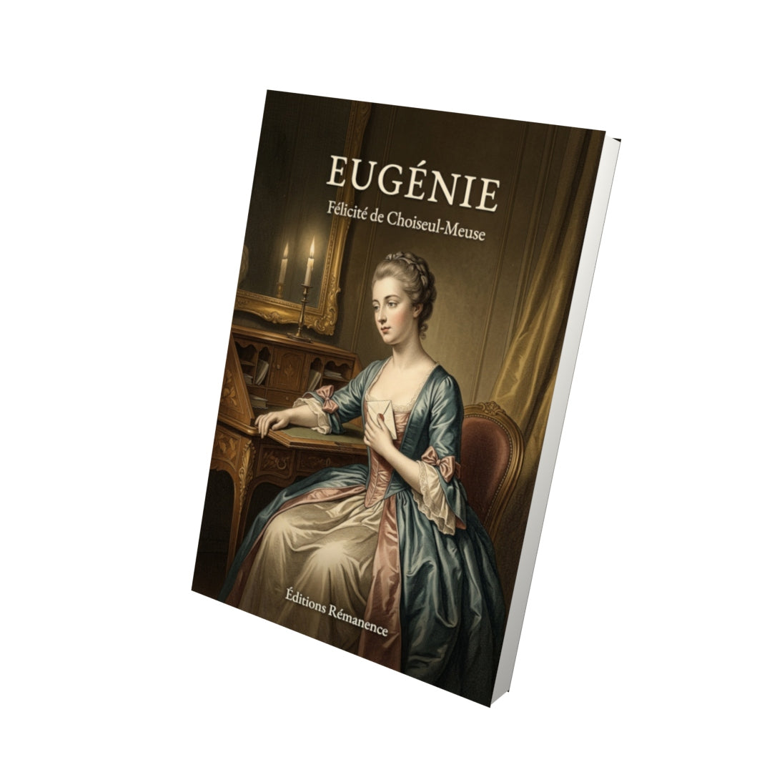 Livre Eugénie par Félicité de Choiseul-Meuse - Vue 3D - Editions Remanence