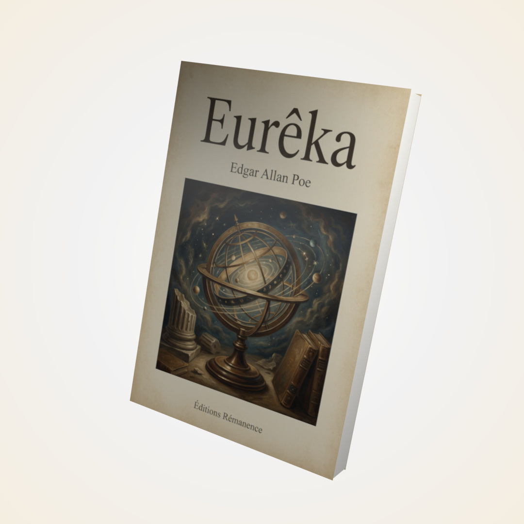 Livre Eurêka – Edgar Allan Poe - Couverture 3D