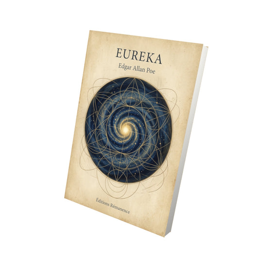 Livre Eureka - Edgar Allan Poe - Vue 3D - Editions Remanence