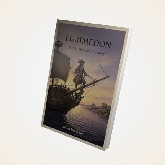 Livre Eurimedon - Nicolas-Marc Desfontaines - Couverture 3D