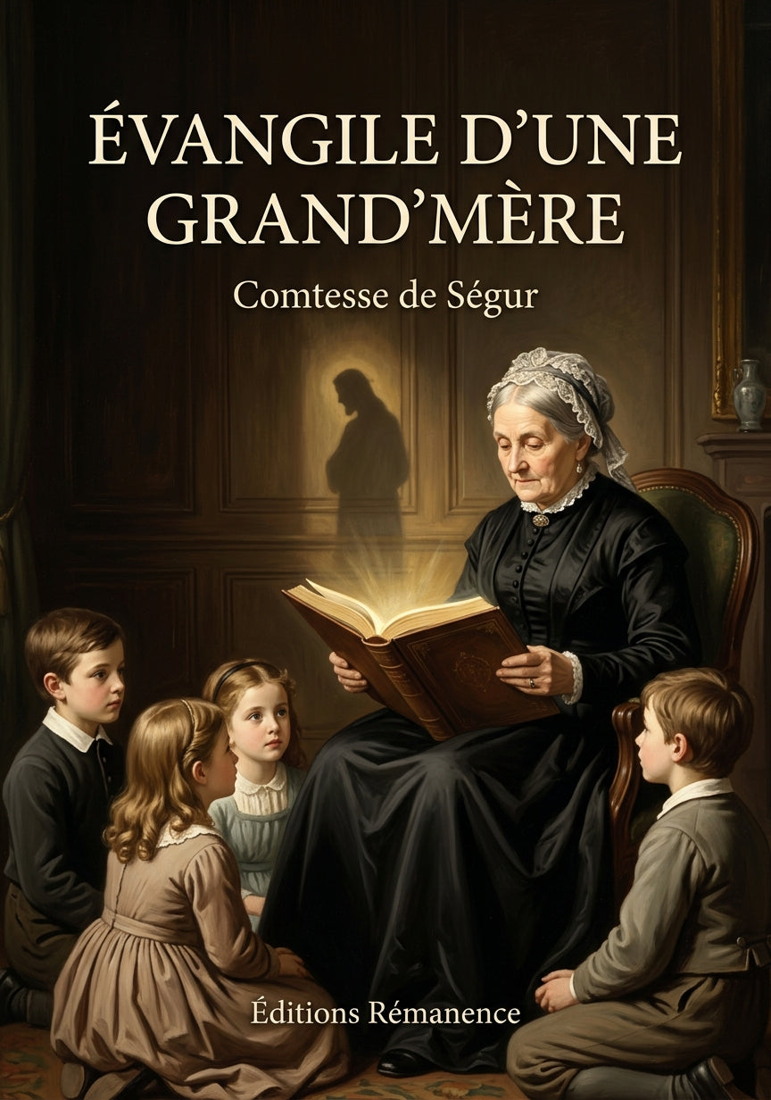 Livre Évangile d’une grand’mère par Comtesse de Ségur - Couverture - Editions Remanence