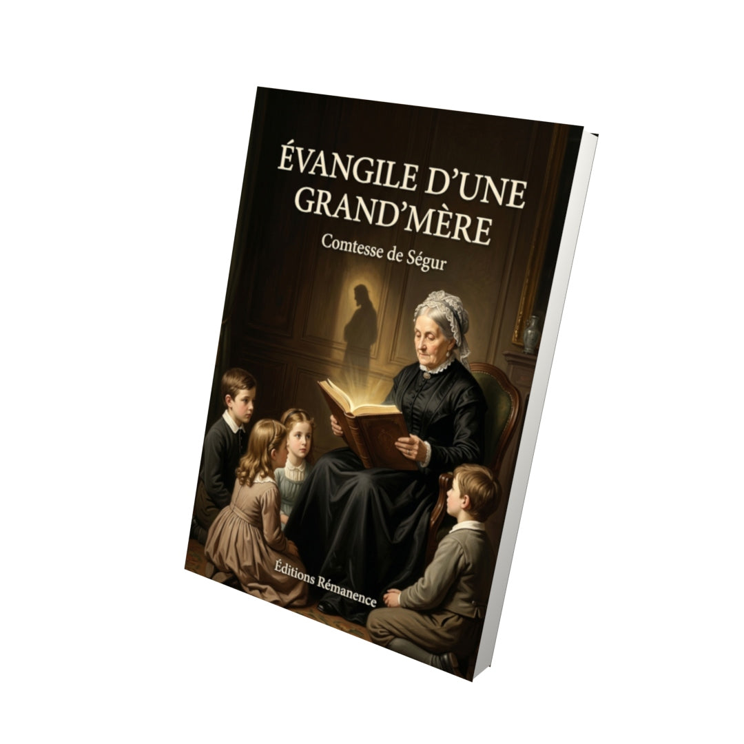 Livre Évangile d’une grand’mère par Comtesse de Ségur - Vue 3D - Editions Remanence