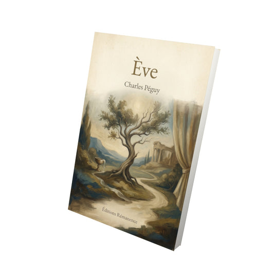 Livre Ève – Charles Péguy - Vue 3D - Editions Remanence
