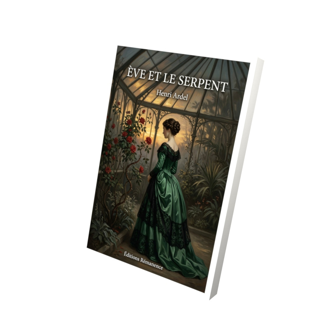 Livre Ève et le serpent par Henri Ardel - Vue 3D - Editions Remanence