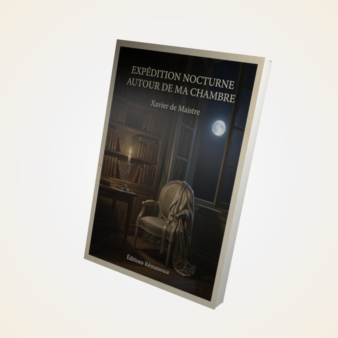 Livre Expédition nocturne autour de ma chambre - Xavier de Maistre - Couverture 3D