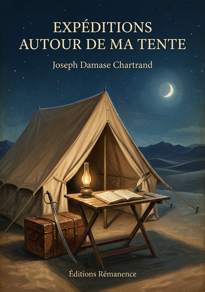 Expéditions autour de ma tente - Joseph Damase Chartrand (Couverture)