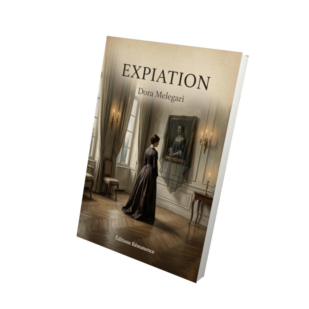 Livre Expiation - Dora Melegari - Vue 3D - Editions Remanence