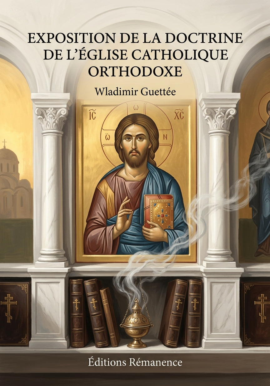 Livre Exposition de la doctrine de l’Église catholique orthodoxe par Wladimir Guettée - Couverture - Editions Remanence