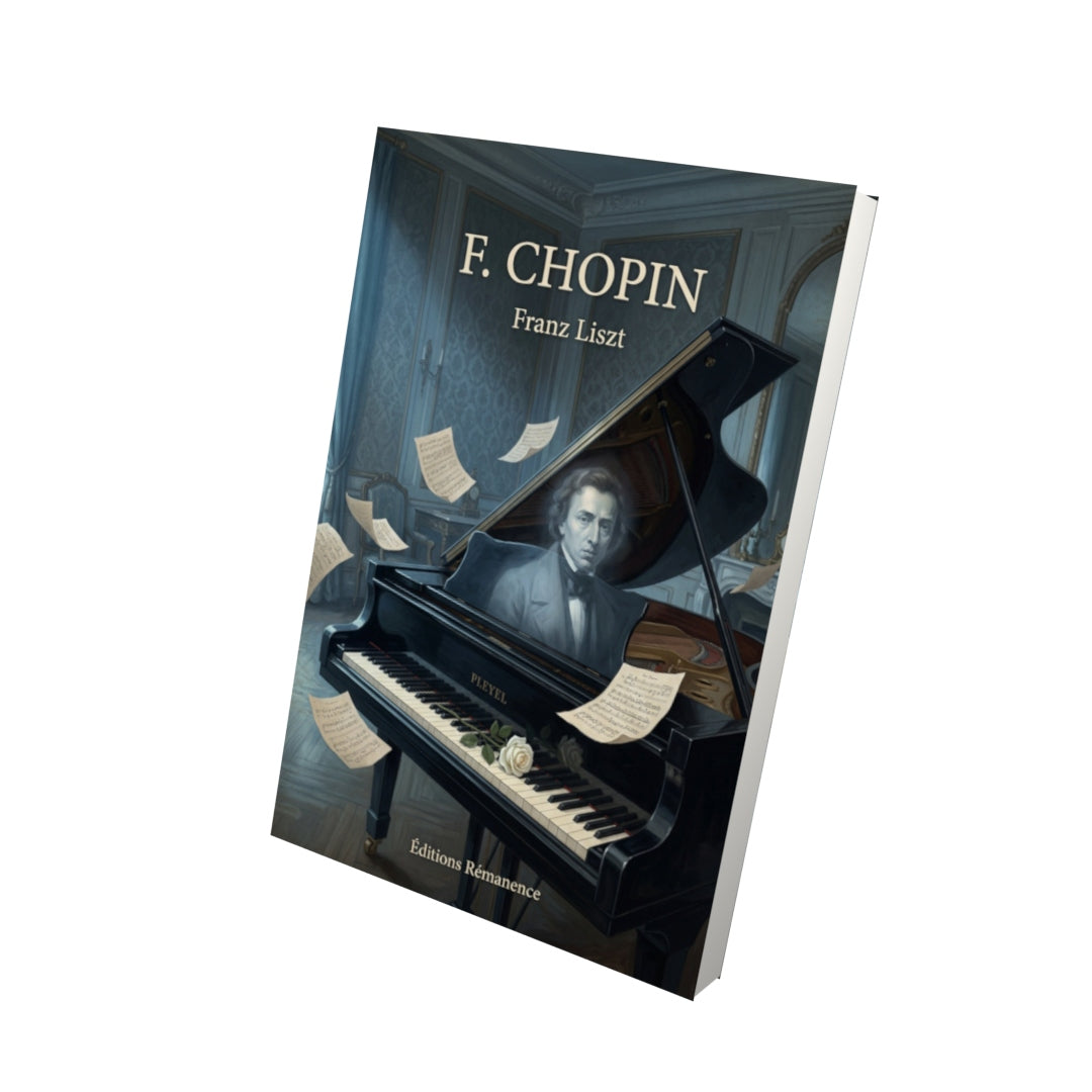 Livre F. Chopin - Franz Liszt - Vue 3D - Editions Remanence