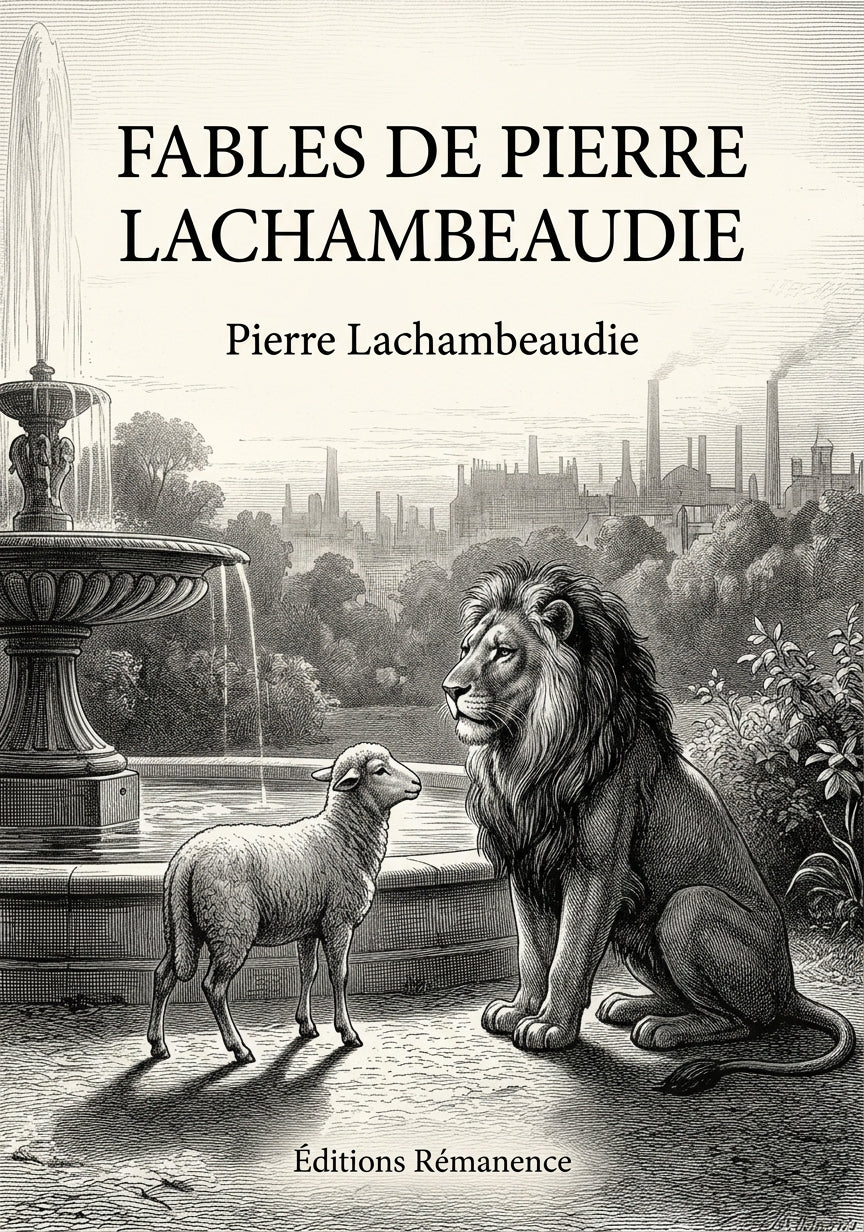 Livre Fables de Pierre Lachambeaudie par Pierre Lachambeaudie - Couverture - Editions Remanence