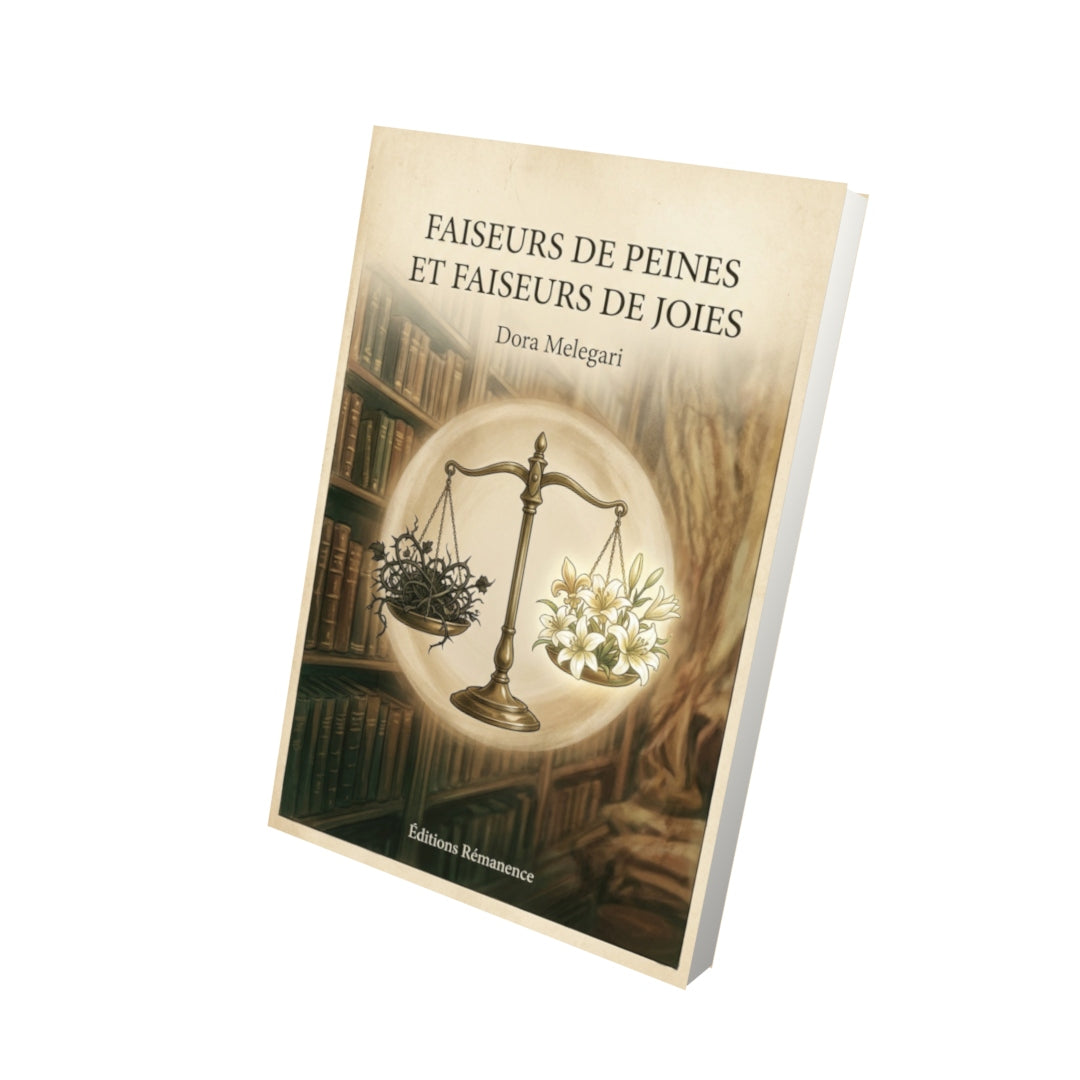 Livre Faiseurs de peines et faiseurs de joies - Dora Melegari - Vue 3D - Editions Remanence