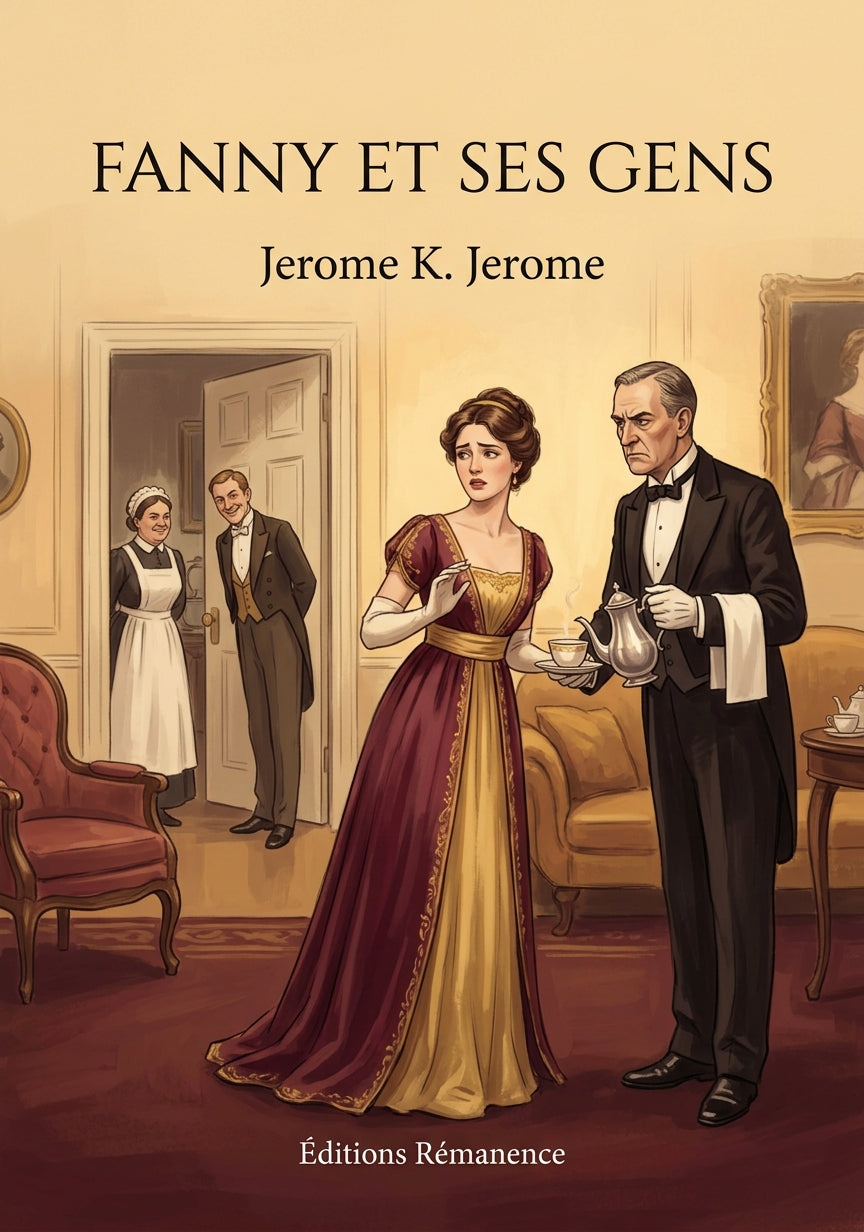 Livre Fanny et ses gens par Jerome K. Jerome - Couverture - Editions Remanence