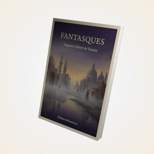 Livre Fantasques - Auguste Gilbert de Voisins - Couverture 3D