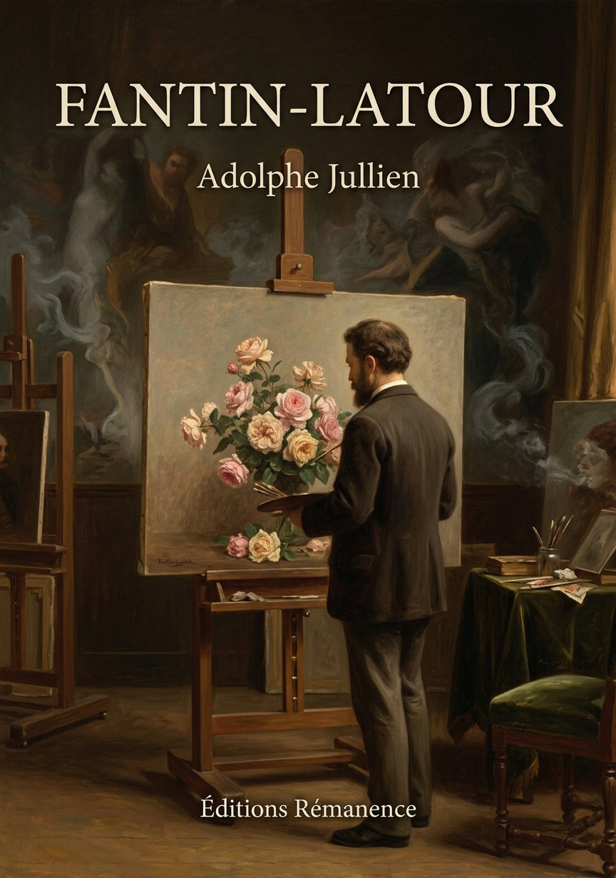 Livre Fantin-Latour par Adolphe Jullien - Couverture - Editions Remanence