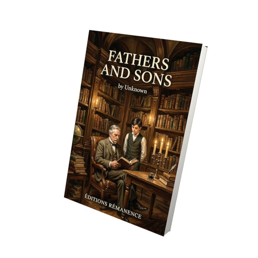 Livre Fathers and Sons - Vue 3D - Editions Remanence