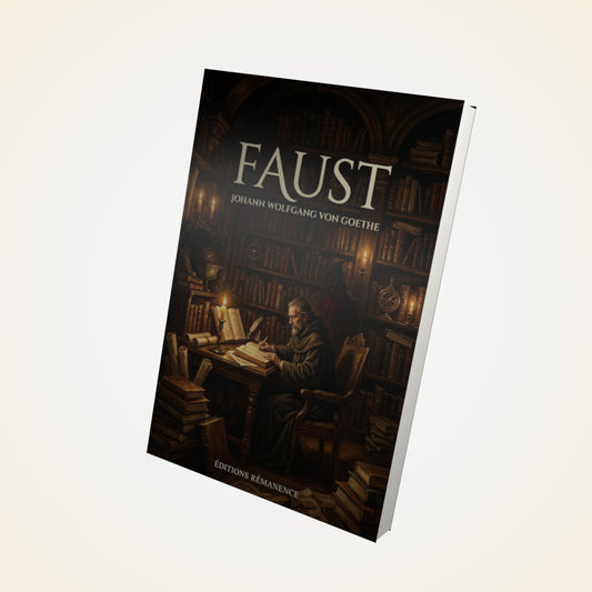 Livre Faust – Johann Wolfgang von Goethe - Couverture 3D