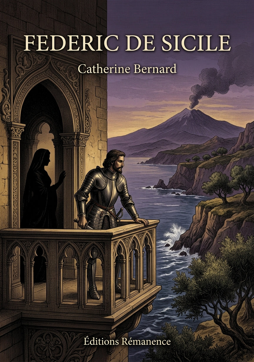 Livre Federic de Sicile par Catherine Bernard - Couverture - Editions Remanence